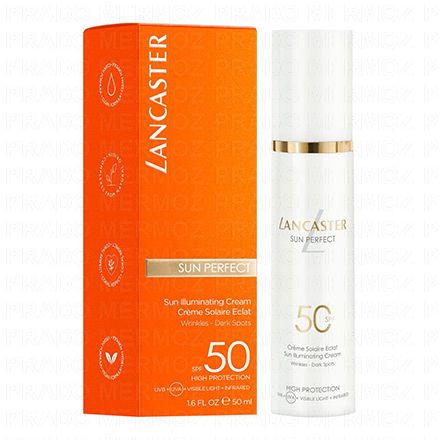 LANCASTER Sun Perfect Crème solaire éclat SPF50 flacon 50ml