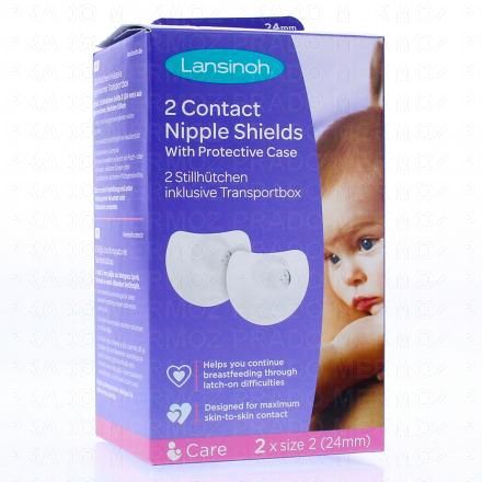 LANSINOH Bout de sein contact (taille 2)
