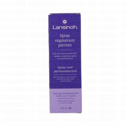 LANSINOH Spray r&eacute;g&eacute;n&eacute;rant p&eacute;rin&eacute;e 100ml