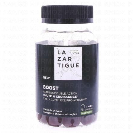 LAZARTIGUE Boost Gummies Double Action 60 gummies