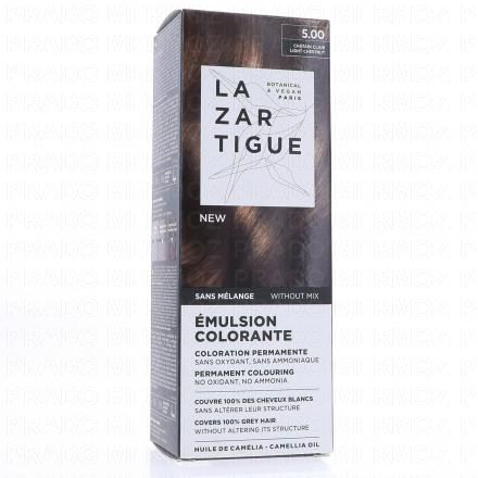 LAZARTIGUE Emulsion colorante - Coloration permanente n°5.00 Chatain clair