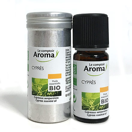 LE COMPTOIR AROMA Huile essentielle bio cypr&egrave;s flacon 10ml