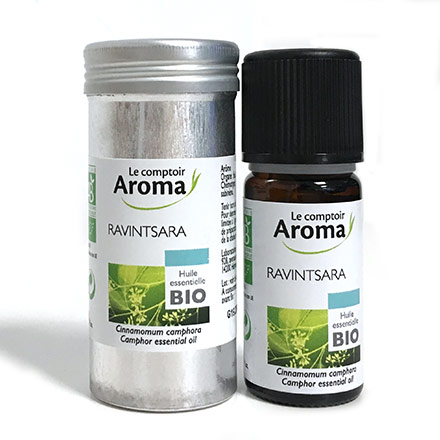 LE COMPTOIR AROMA Huile essentielle bio ravintsara flacon 10ml