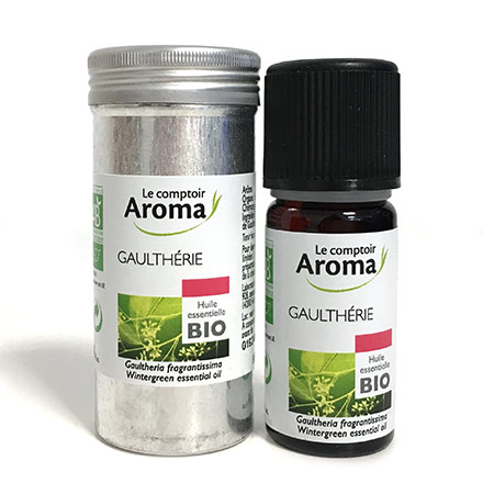 LE COMPTOIR AROMA Huile essentielle de gaulth&eacute;rie bio flacon 10ml