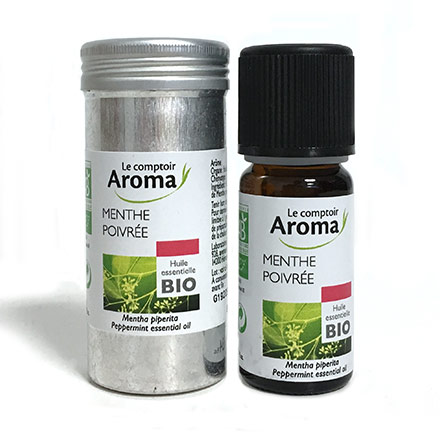 LE COMPTOIR AROMA Huile essentielle de menthe poivr&eacute;e bio flacon 10ml