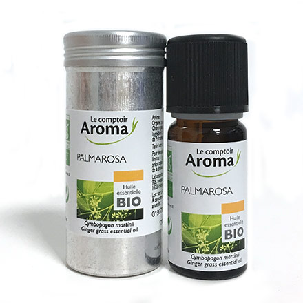 LE COMPTOIR AROMA Huile essentielle Palmarosa bio flacon 10ml
