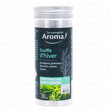 LE COMPTOIR AROMA Solution &agrave; diffuser Souffle d'hiver 30ml