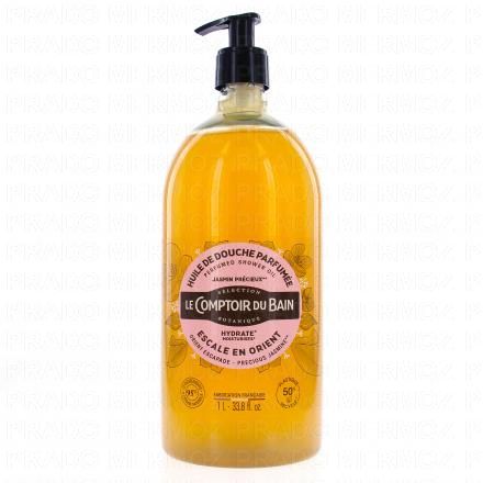 LE COMPTOIR DU BAIN Huile de Douche Parfum&eacute;e Escale en Orient 1L