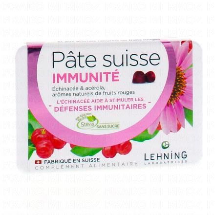 LEHNING Pate suisse immunit&eacute; x40 gommes