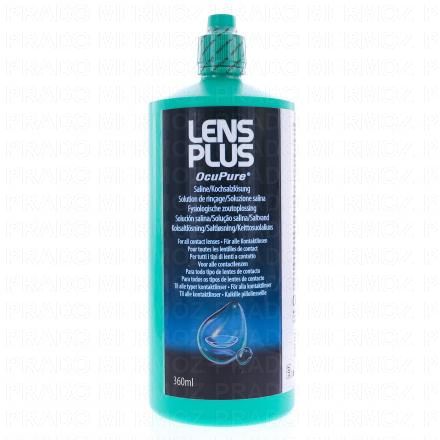 LENS PLUS - OcuPure Solution de rinçage 360ml