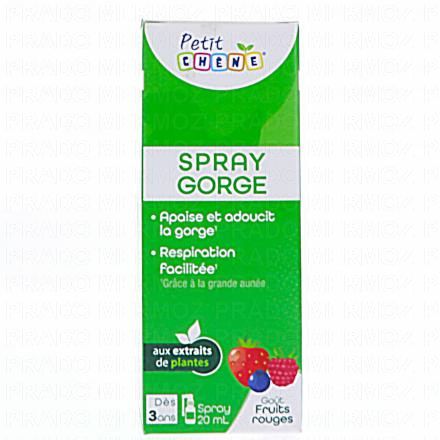 LES 3 CHENES Petit Chêne - Spray Gorge 20ml