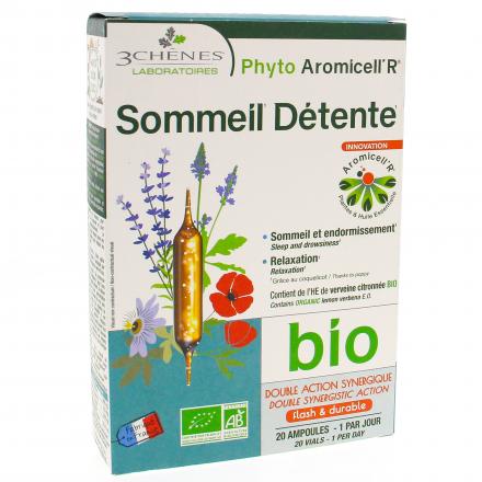 LES 3 CHENES Phyto Aromicell'R Sommeil D&eacute;tente 20 ampoules