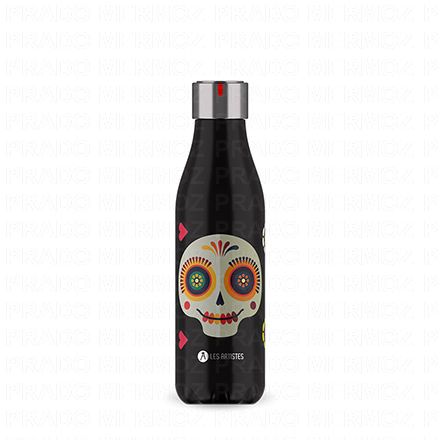 LES ARTISTES Bouteille isotherme 500ml (sugar skull)
