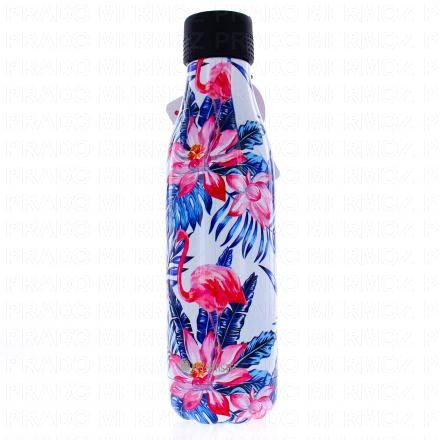 LES ARTISTES Bouteille isotherme 500ml (flamants roses)