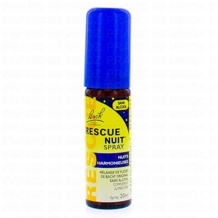 LES FLEURS DE BACH Rescue - Spray Nuits Harmonieuses sans alcool 20ml