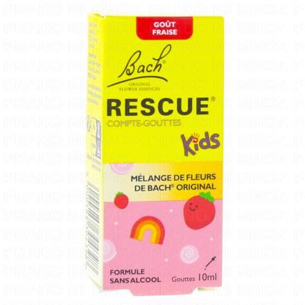 FLEURS DE BACH Rescue kids fraise 10ml