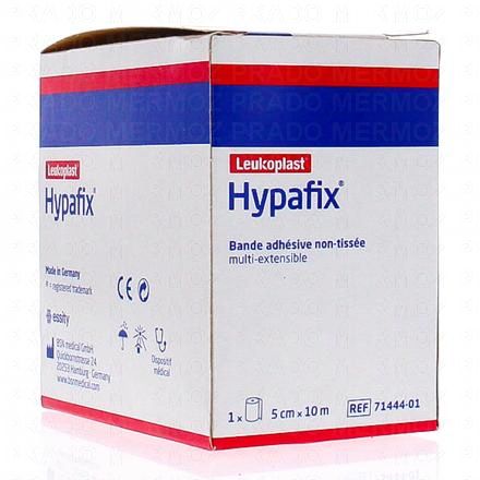 LEUKOPLAST Hypafix bande adhésive non tissé 5cm x 10m