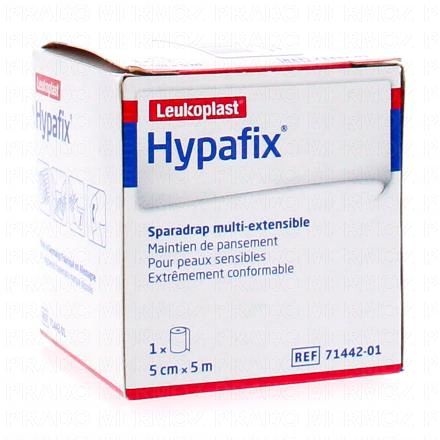 LEUKOPLAST Hypafix bande adhésive non tissé 5cm x 5m