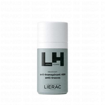 LIERAC HOMME D&eacute;odorant Roll-on anti-transpirant 48h 50ml