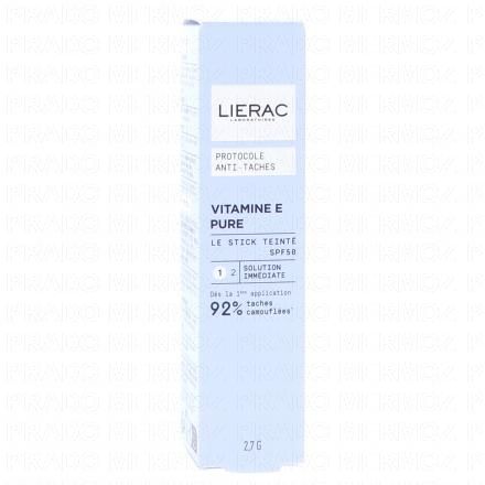 LIERAC Protocole anti-taches - Le stick teint&eacute; SPF50 30g