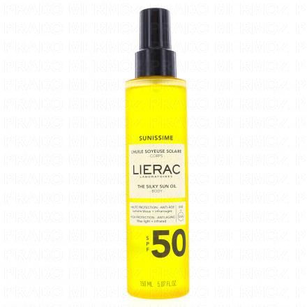 LIERAC Sunissime - L'Huile Soyeuse Solaire SPF50 150ml
