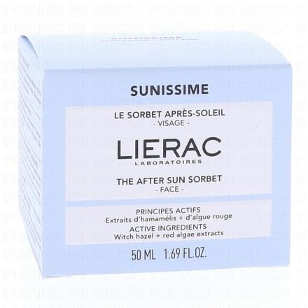 LIERAC Sunissime - Le Sorbet Apr&egrave;s-Soleil Visage 50ml