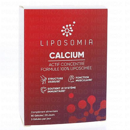 LIPOSOMIA Calcium x30 g&eacute;lules