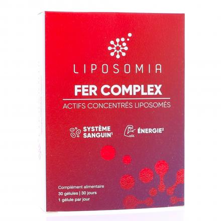 LIPOSOMIA Fer complex x30 g&eacute;lules
