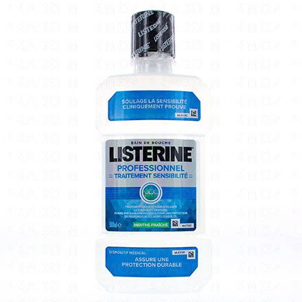 LISTERINE Professionnel bain de bouche flacon 500ml