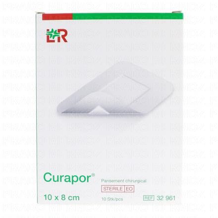 LOHMANN & RAUSHER Curapor Pansement Chirurgical 10 pièces (10x8 cm)