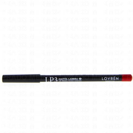 LOVREN LP3 Crayon &agrave; l&egrave;vres Rouge intense