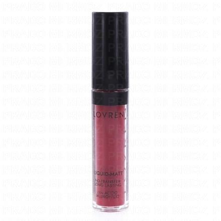LOVREN R7 Rouge &agrave; l&egrave;vres Liquide Bordeaux 3mL