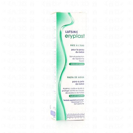 LUTSINE Eryplast P&acirc;te &agrave; l'eau - Soin des fesses du b&eacute;b&eacute; (tube 200g)