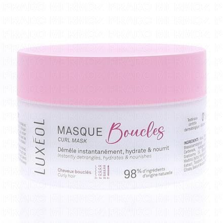 LUXEOL Boucles - Masque cheveux boucl&eacute;s 200ml