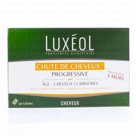 LUXEOL Chute de Cheveux Progressive 3 mois x90 g&eacute;lules