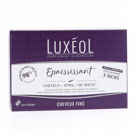 LUXEOL Epaississant cheveux fins 90 g&eacute;lules