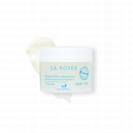 LA ROS&Eacute;E Baume SOS r&eacute;parateur aux cires et aux huiles v&eacute;g&eacute;tales pot de 20g
