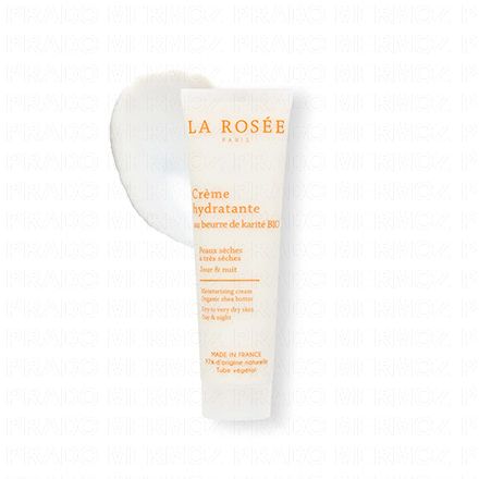 LA ROS&Eacute;E Cr&egrave;me hydratante au beurre de karit&eacute; BIO tube 60ml