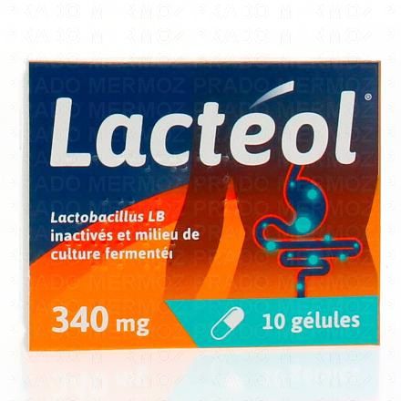 Lactéol 340 mg (boîte de 10 gélules)