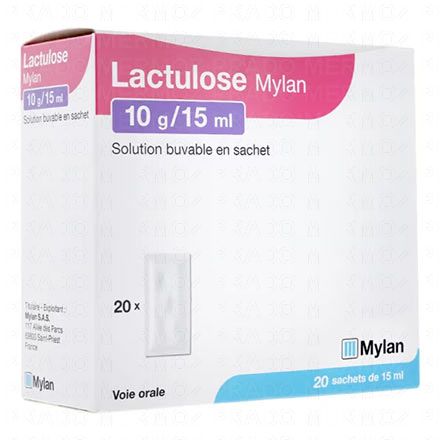 LACTULOSE 10 g Mylan