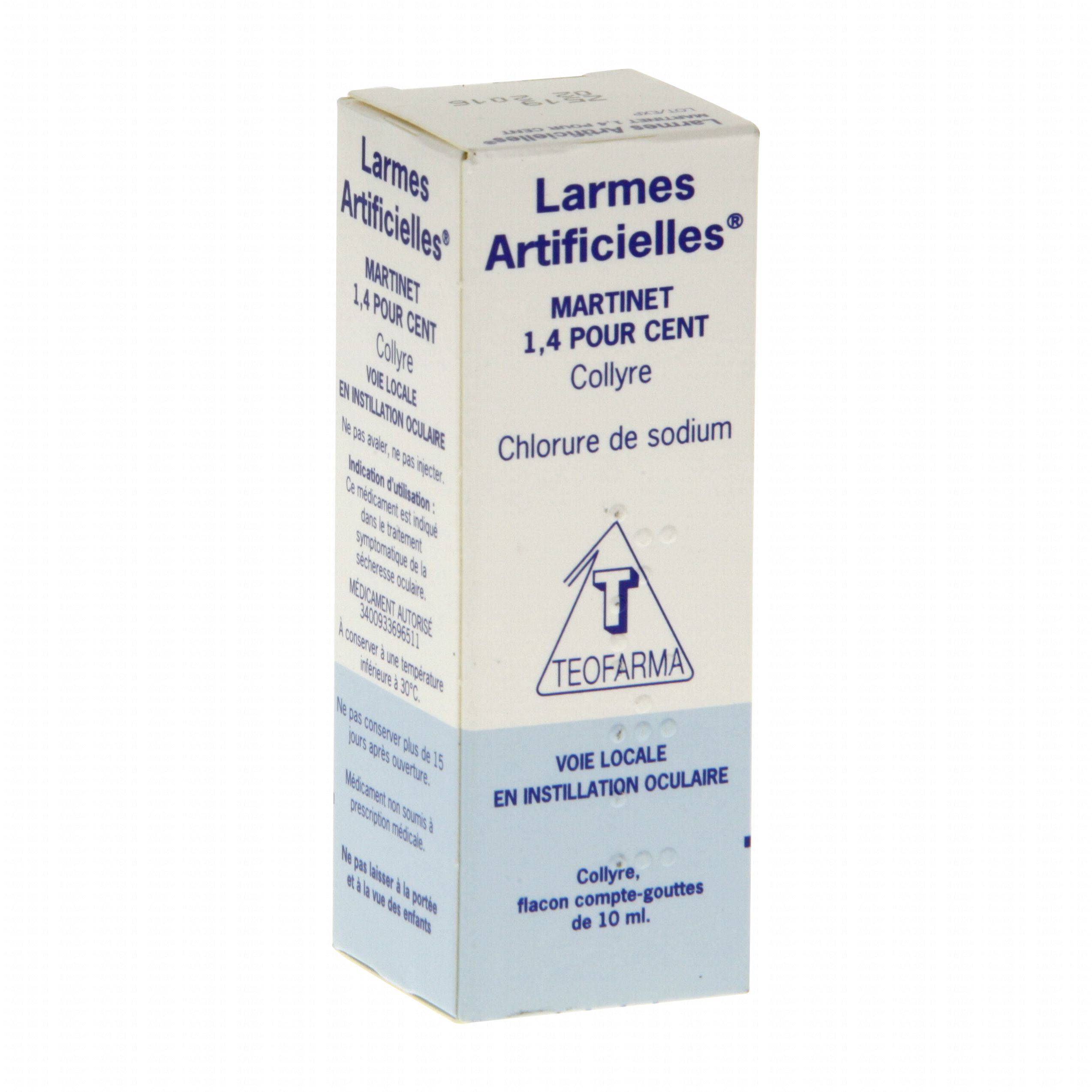 LARMES ARTIFICIELLES Martinet 1,4% Collyre 10.0 ml - Grande