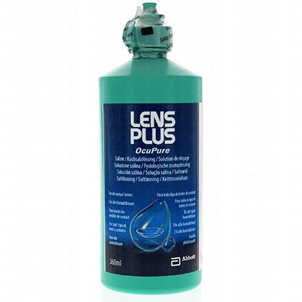 Lens Plus ocupure solution de rinçage flacon 360ml