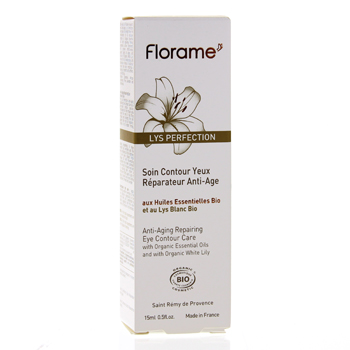 FLORAME Lys-Perfection soin contour yeux r&eacute;parateur anti-&acirc;ge tube 15ml