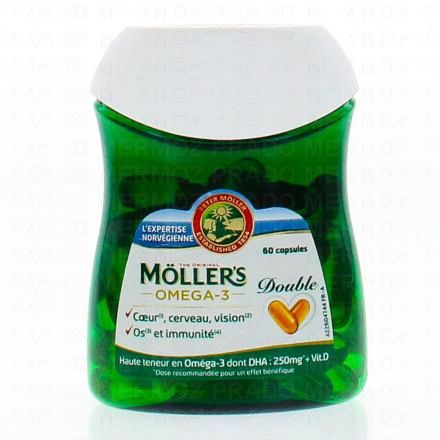 MÖLLER'S Omega-3 double (60 capsules)