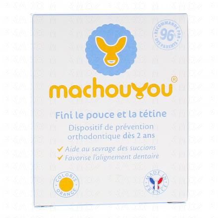 MACHOUYOU Dispositif de pr&eacute;vention orthodontique (orange)