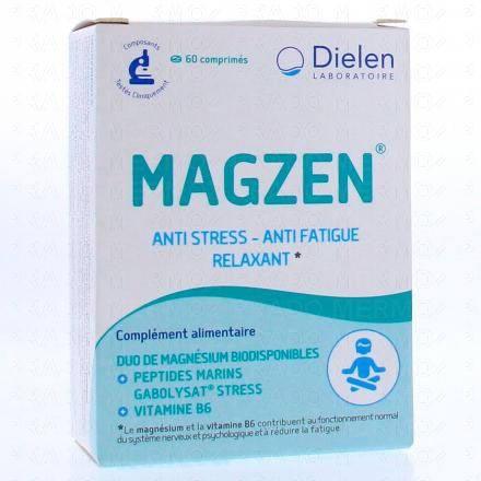DIELEN Magzen - Anti stress, anti-fatigue, relaxant x60 comprim&eacute;s