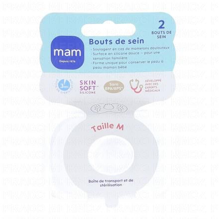 MAM Bouts de sein x2 (taille m)