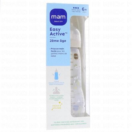 MAM Easy Active - Biberon 2&egrave;me &acirc;ge 330ml (sable)
