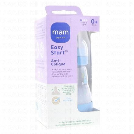 MAM Easy Start Anti-Colique biberon d&eacute;bit 1 160ml (ocean)