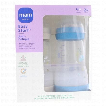MAM Easy Start Anti-Colique biberon d&eacute;bit 2 260ml (lot de 2 ocean et sable)